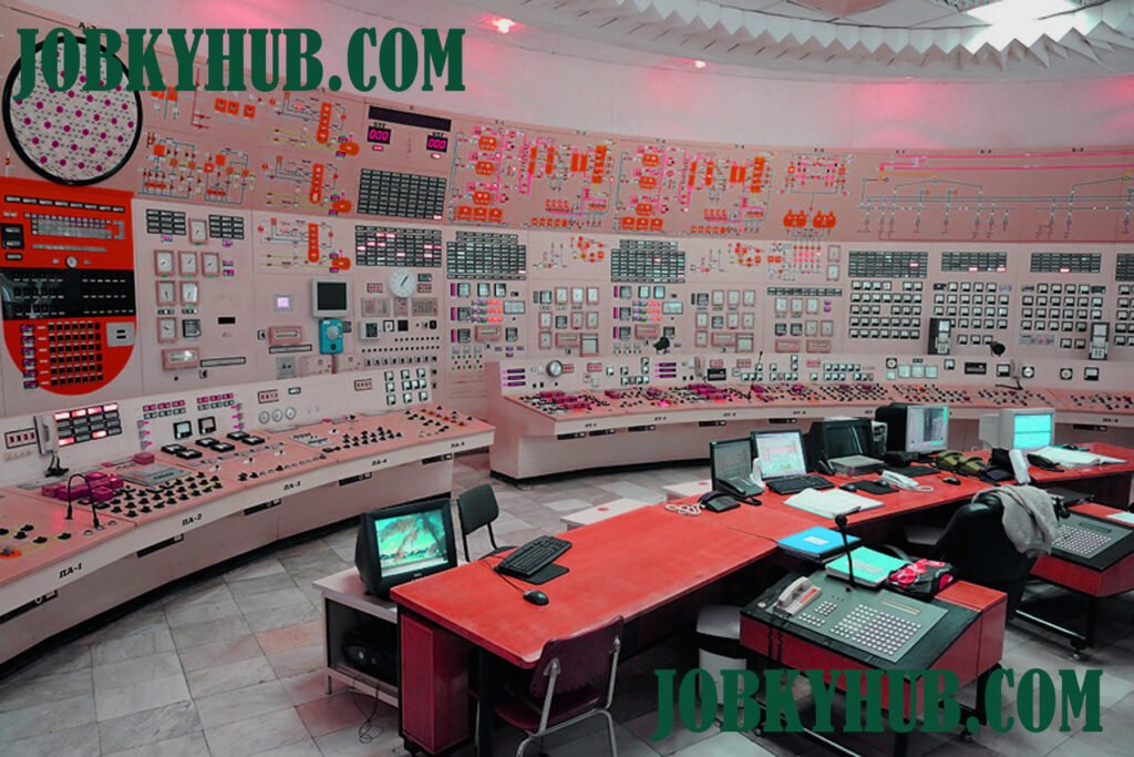 Exploring Job Opportunities for Central Control Room Operators in Tharparkar. Control Room Picture.